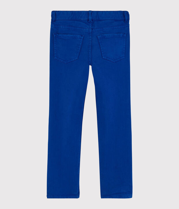 Pantalon enfant gar&ccedil;on bleu