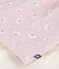 Robe bébé à col imprimé fleurs et coeurs et legging en coton rose JOLI/blanc MULTICO