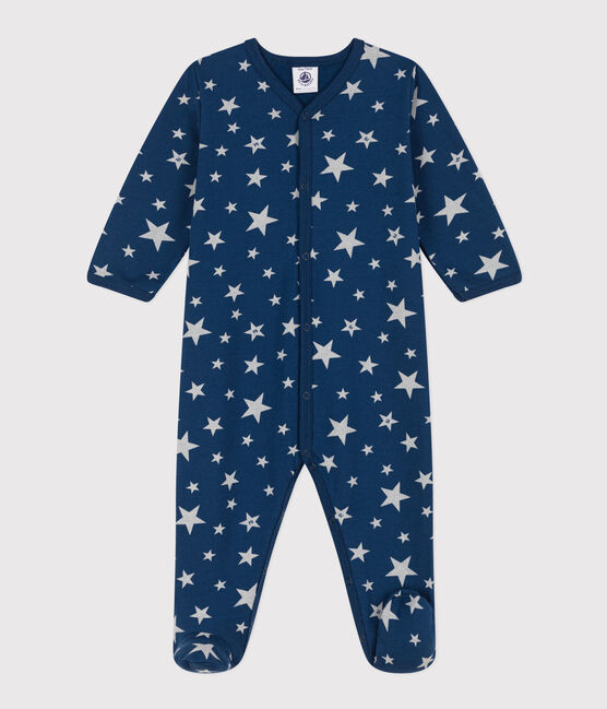 Pyjama bébé étoiles phosphorescentes en molleton INCOGNITO/ MARSHMALLOW