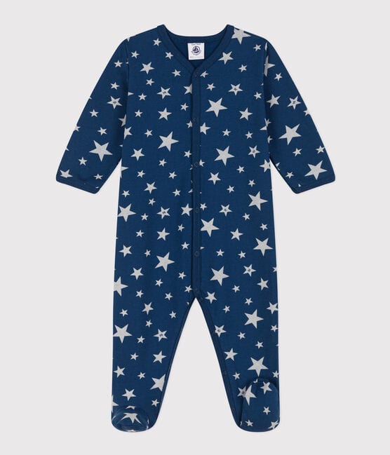 Pyjama bébé étoiles phosphorescentes en molleton INCOGNITO/ MARSHMALLOW