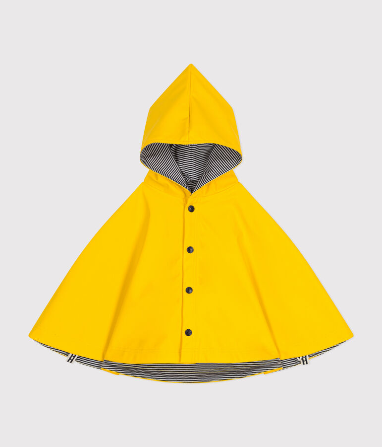 Cape de pluie b&eacute;b&eacute; jaune JAUNE