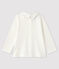 Blouse manches longues bébé fille blanc MARSHMALLOW