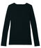 tee-shirt femme manches longues noir NOIR