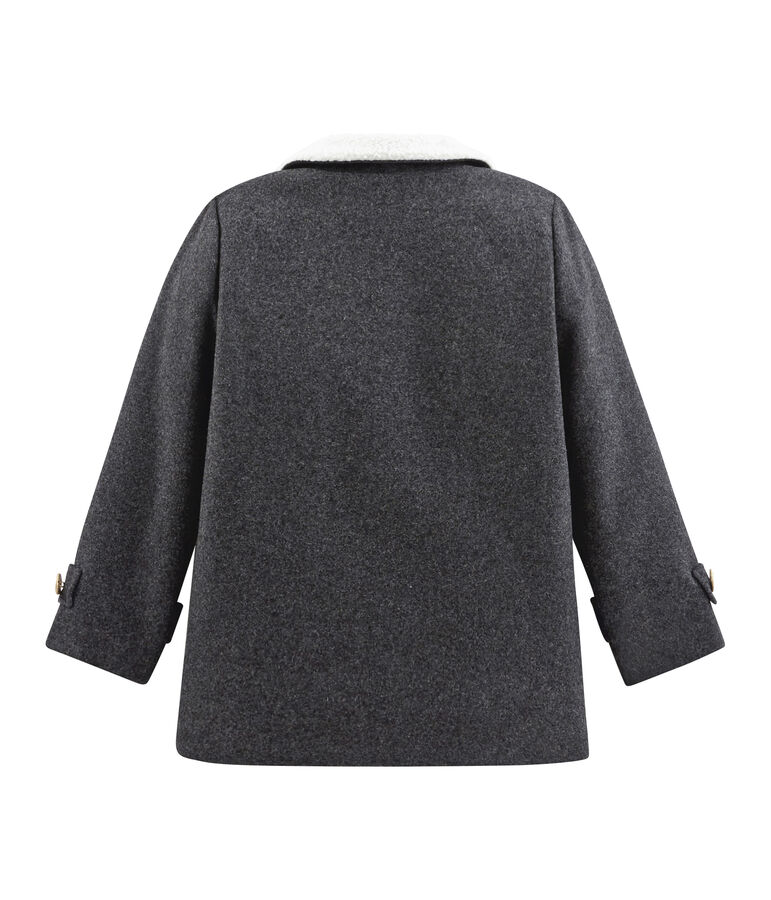 Manetau enfant gar&ccedil;on gris