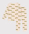 Pyjama imprimé animal en coton enfant blanc AVALANCHE/ MULTICO