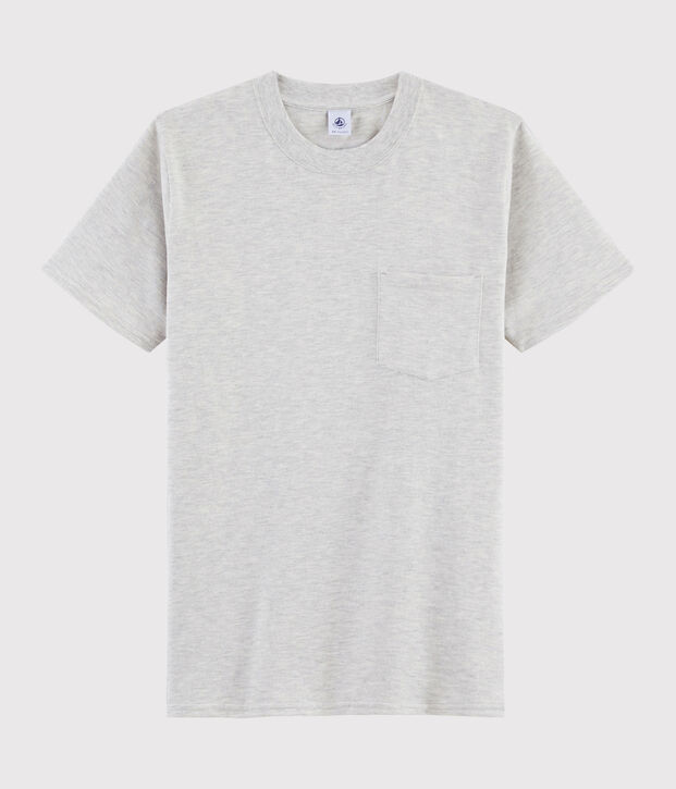 T-shirt en coton Femme / Homme gris chin&eacute; clair