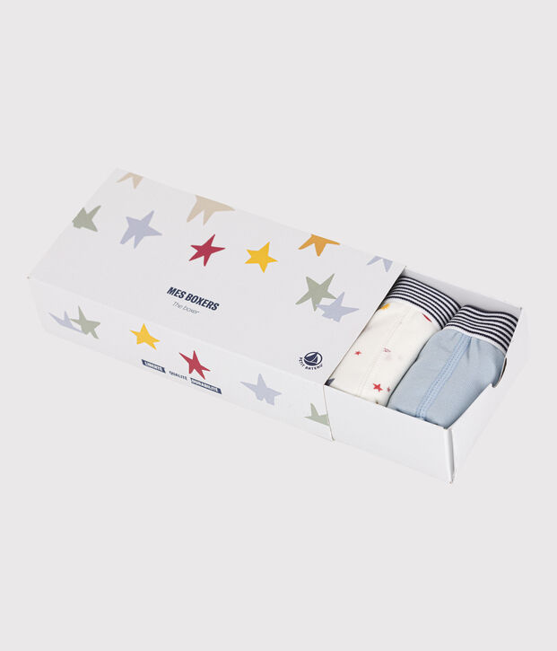 Lot de 5 boxers espace en coton enfant multicouleur