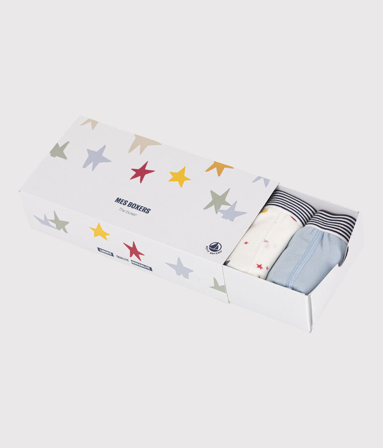 Lot de 5 boxers espace en coton enfant variante 1