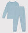 Pyjama en velours enfant bleu ENNEIGE