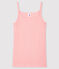 Chemise à bretelles fantaisie Femme rose CHARME/blanc ECUME