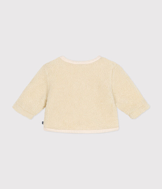 Veste en sherpa bébé écru AVALANCHE