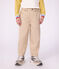 Pantalon 5 poches enfant en denim beige