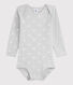 Body manches longues bébé fille