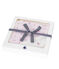 Coffret carré de bain et bavoir bébé fille variante 1