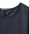 Tee-shirt fluide femme en lin bleu SMOKING