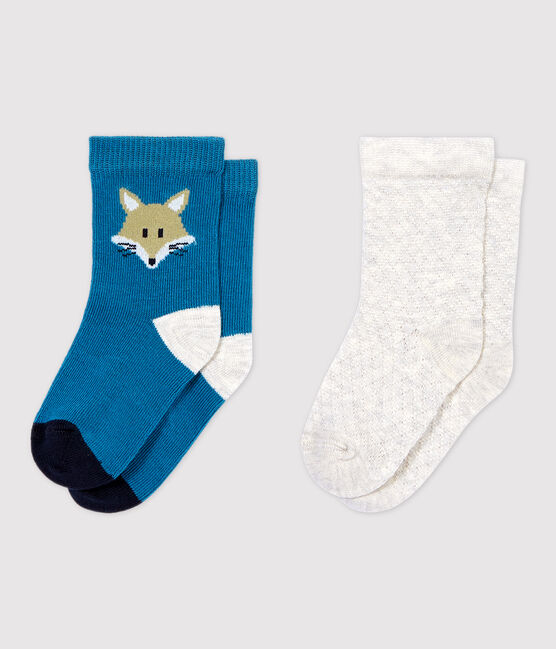 Lot de 2 paires de chaussettes bébé. variante 1