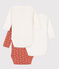 Lot de 3 bodies manches longues bébé en coton variante 1