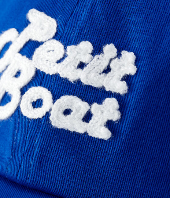 Casquette brodée enfant bleu DELFT