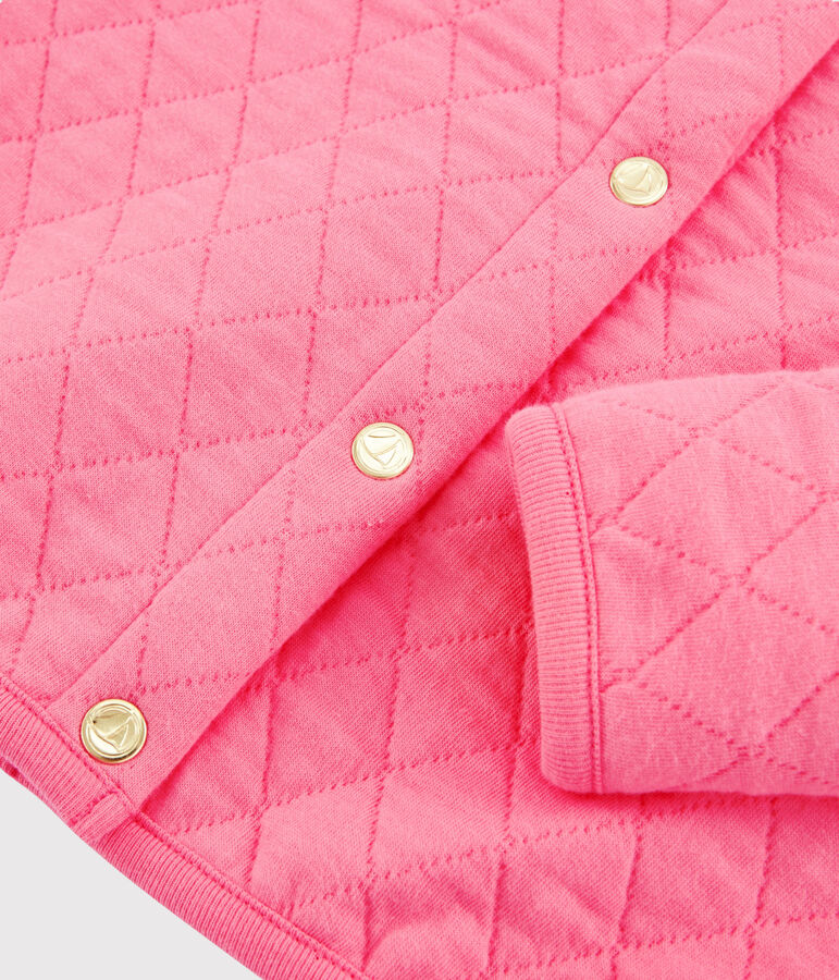 Cardigan enfant fille rose CUPCAKE