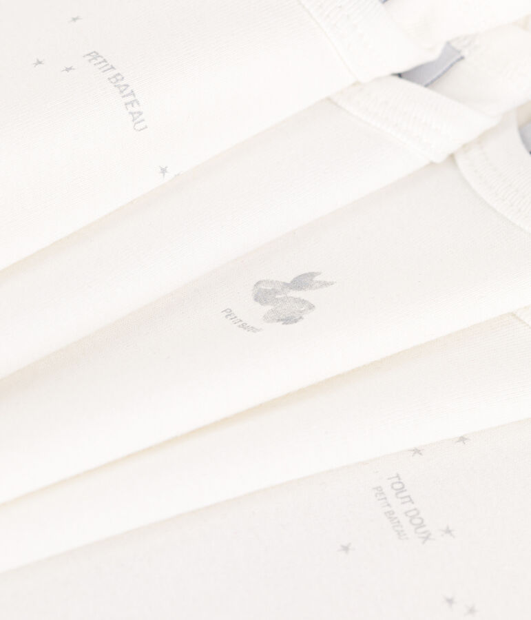 Lot de 5 bodies manches courtes lapins en coton variante 1