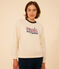 Sweatshirt en molleton femme écru AVALANCHE