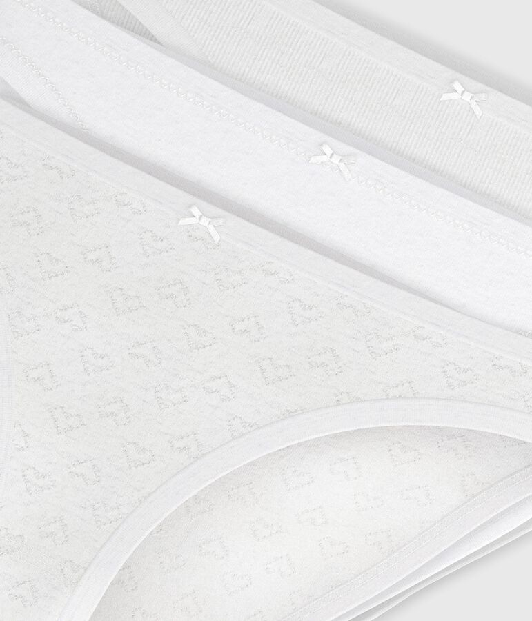 Lot de 3 culottes femme en coton variante 1