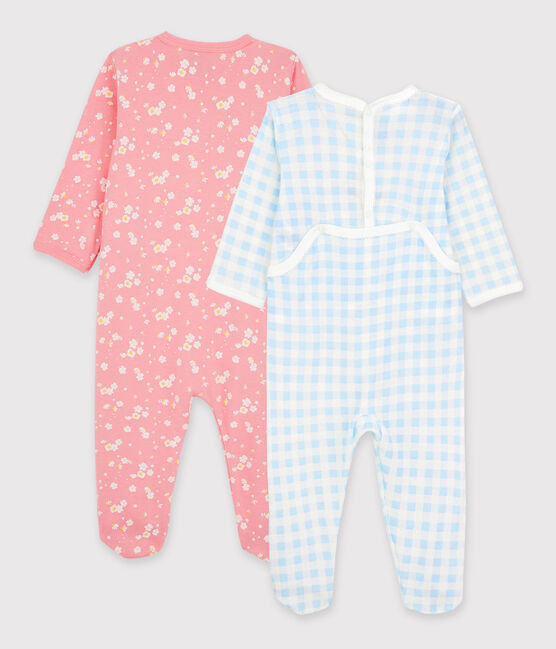 Lot de 2 dors-bien bébé fille en coton variante 1