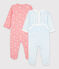 Lot de 2 dors-bien bébé fille en coton variante 1