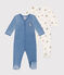 Lot de 2 pyjamas bébé en velours variante 1