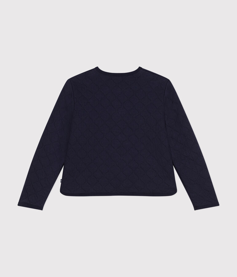 Cardigan en tubique Femme bleu SMOKING