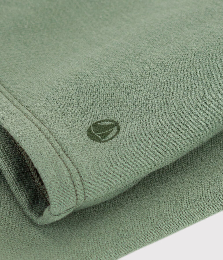 Cardigan en coton enfant fille vert CROCO