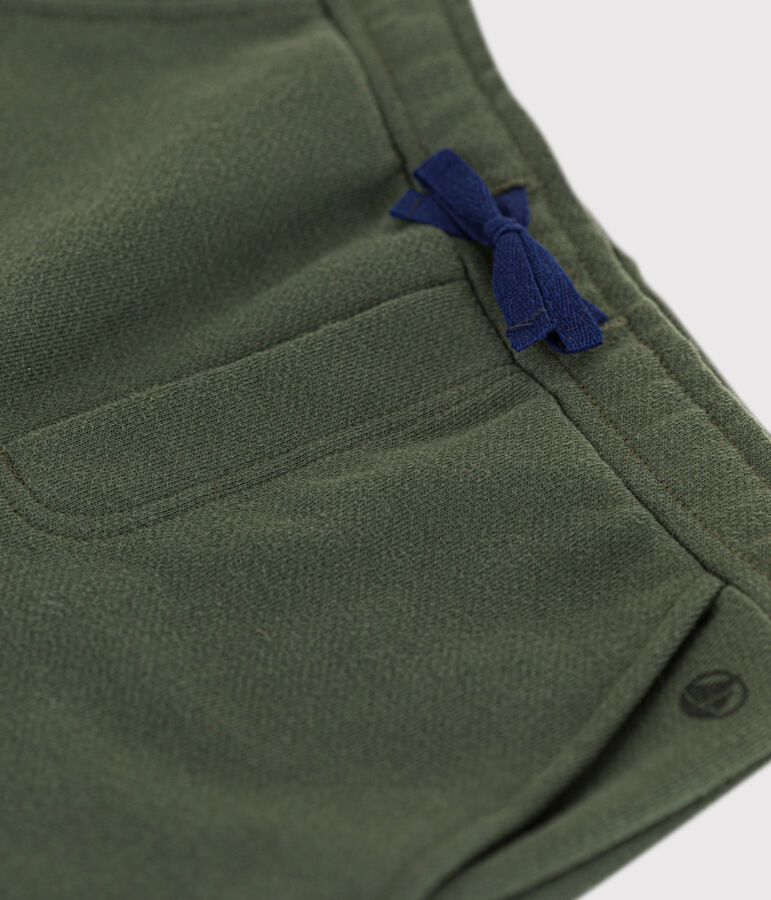 Pantalon de jogging enfant gar&ccedil;on vert