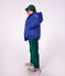 Doudoune enfant unie bleu