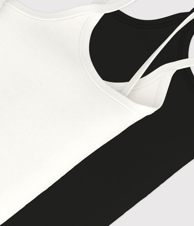 Chemises &agrave; bretelles L'ICONIQUE en coton fin Femme multicouleur