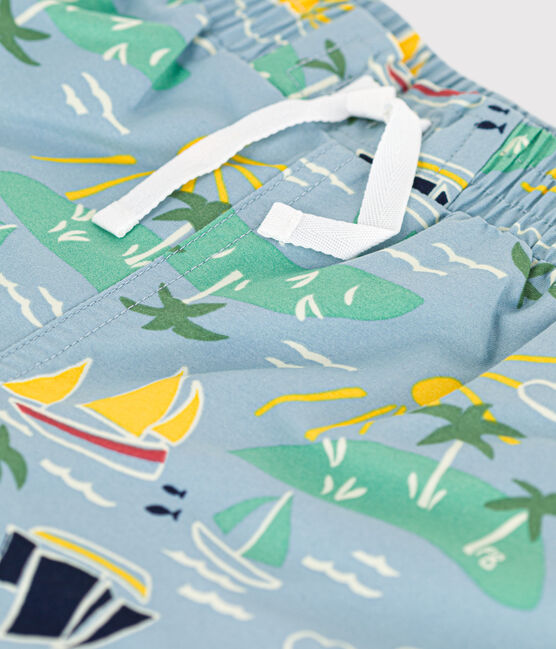 Short de bain recyclé imprimé enfant garçon ENNEIGE/ MULTICO