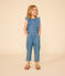 Combinaison enfant fille bleu DENIM CLAIR