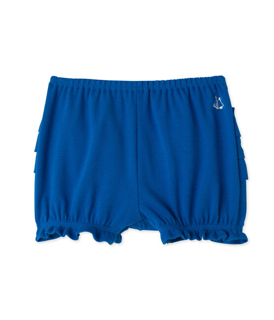 Culotte bloomer bébé fille bleu DELFT