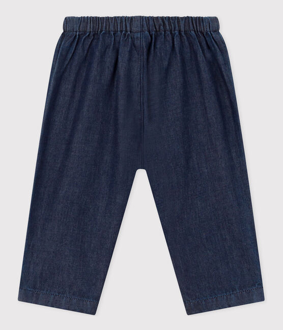 Pantalon en denim léger bio bébé bleu DENIM