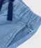 Pantalon enfant en velours uni ADRIATIC