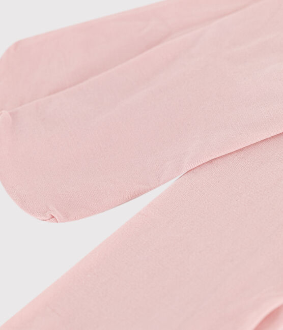 Collant en microfibre enfant fille rose SALINE