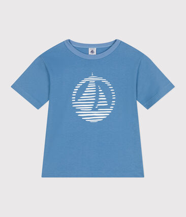 Tee-shirt enfant en coton manches courtes imprimé