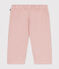 Pantalon en velours bébé rose SALINE