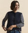 Cardigan sans manches moelleux Femme bleu SMOKING