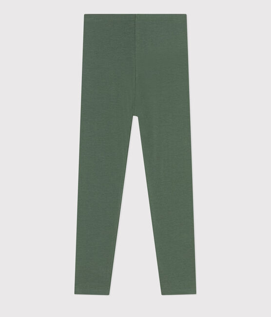 Legging en jersey élasthanne enfant fille vert CROCO