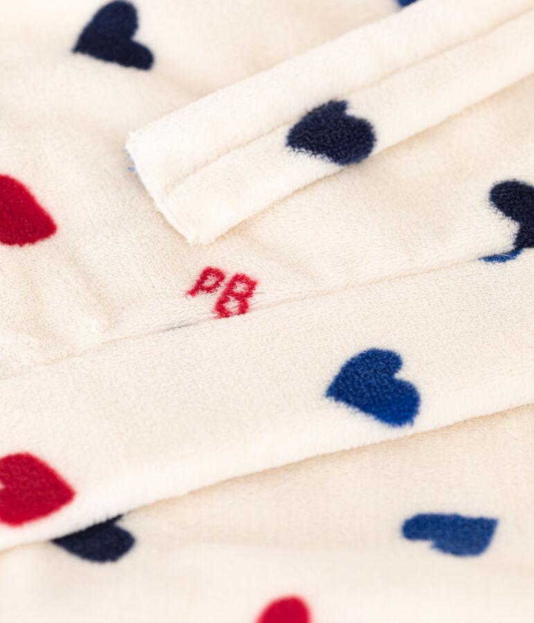 Robe de chambre en polaire enfant blanc AVALANCHE/ MULTICO