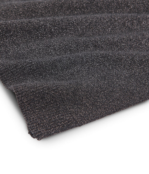 Echarpe brillante femme gris/gris