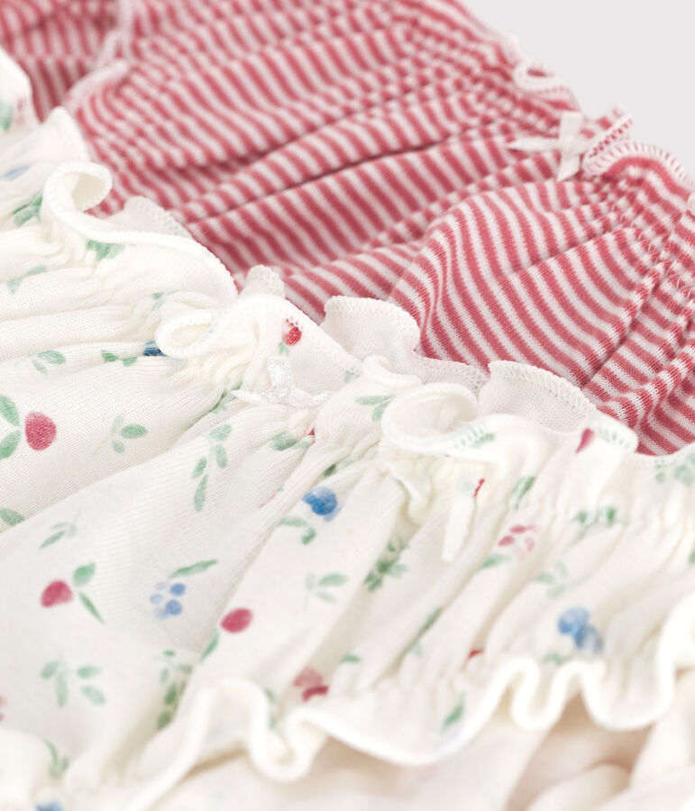 Lot de 2 culottes femme en coton imprim&eacute; fruits variante 1