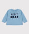 Sweatshirt en molleton bébé bleu AZUL