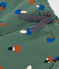 Pantalon de jogging imprimé enfant fille / garçon vert VALLEE/écru MULTICO