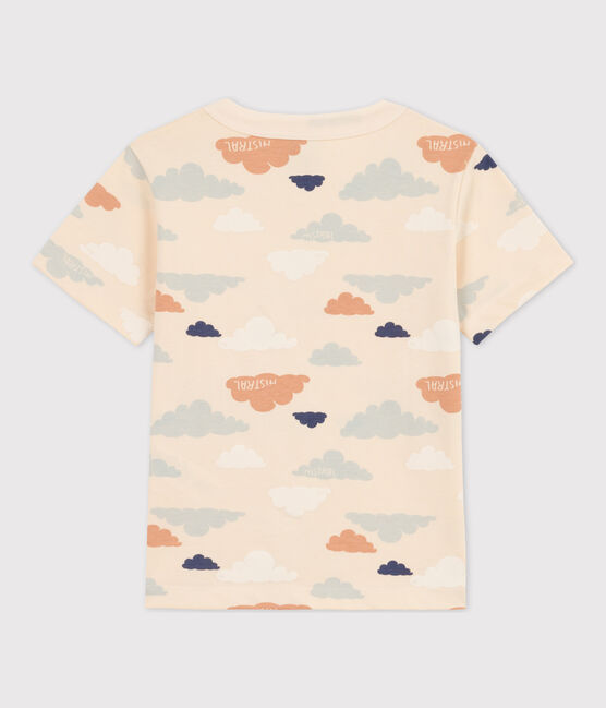 Tee-shirt imprimé manches courtes enfant garçon blanc AVALANCHE/ MULTICO